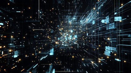 A computer screen displaying a complex algorithm code for a tech project (1)