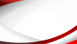 © boskecil - Red curve on a white background vector