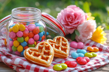 Sticker -  waffle picnic