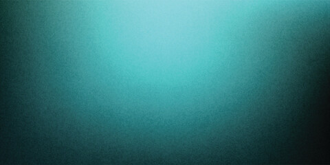 Dark teal green minimal banner calm , Noise intensive Holographic blend blurred smooth transitions tone empty presentation design
