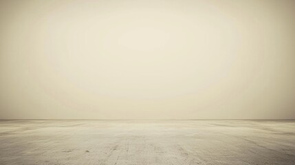 Wall Mural - Empty beige room interior, neutral background, product display