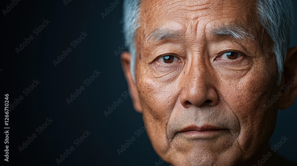 Foto de Stock asia Before and after photos of a problematic face and ...