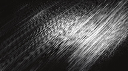 Poster - A High-Resolution Monochrome Texture with Dust Particles and Light Rays, Creating a Dramatic and Atmospheric Effect. This Highly Detailed Black and White Backdrop is Perfect for Adding Depth and Textu