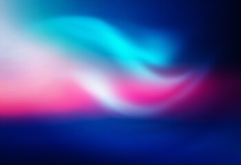 Poster - Grainy texture gradient background with smooth blending of blue, pink, and white colors creates a visually soft and artistic backdrop.