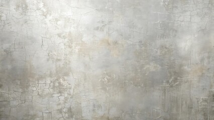 Poster - Textured Gray Wall with Subtle Cracks and Uneven Surface Ideal for Backgrounds or Design Elements