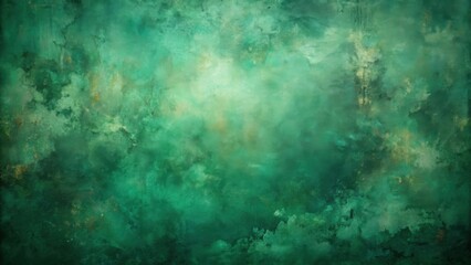 Poster - Deep Emerald Abstract Texture A Lush, Textured Background Ideal for Design Projects