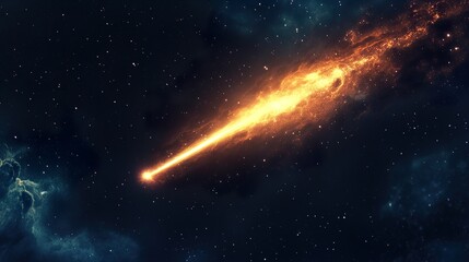 Wall Mural - shooting starscape