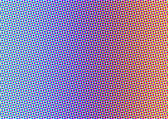 rainbow halftone pattern: vibrant, colorful halftone pattern with a smooth gradient transition from 