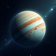 Wall Mural - earth and moon