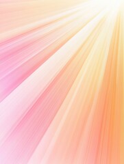 Leinwandbilder - Bright rays of sunlight shining through a pastel colored sky in early morning light creating a serene atmosphere. Generative AI