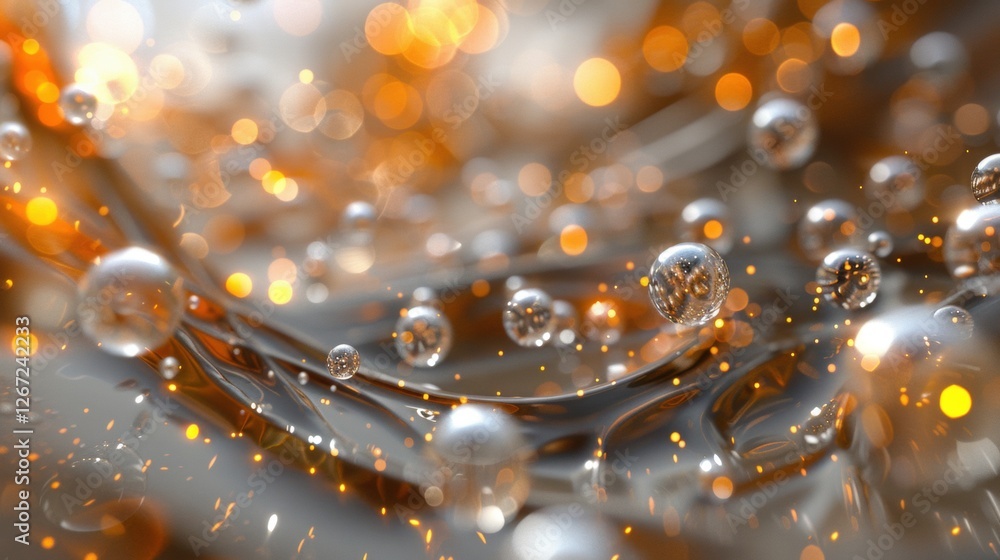 Bubble as quantum particles in a new physics state. Spheres as elements ...