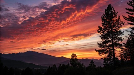 Sticker - Sunset Silhouettes