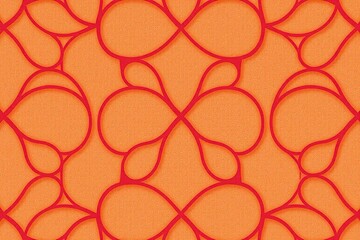 Wall Mural - Interlocking Circles Pattern, background, pattern, texture, design, wallpaper, abstract, art, line, decorative