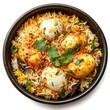 © gd-house - Egg Biryani Recipe - Spicy & Aromatic Rice Dish for Lunch & Dinner | Authentic Indian & Bangladeshi Cuisine | Perfect for Food Blogs, Restaurants & Social Media