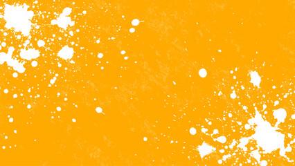 Canvas Print - a yellow abstract background with white watercolor dripping from it gives a sloppy look.