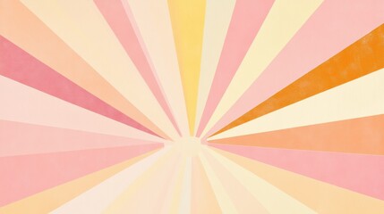 Leinwandbilder - Colorful abstract rays create a vibrant and warm atmosphere in a contemporary design style. Generative AI