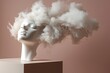 © typepng - A cloud hovering above a human head represents conceptual concerns