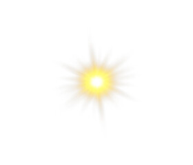 png light with sun glare. overlay sun, sunrays, and glare in png format. gold flare and glare. png s