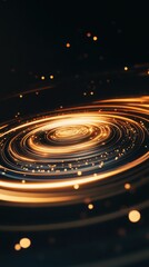 Wall Mural - spiral light effects in abstract cosmic space