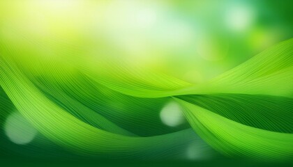 Wall Mural - abstract green spring background