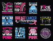 © Sagor Hosen - Breast Cancer Awareness Vector Bundle