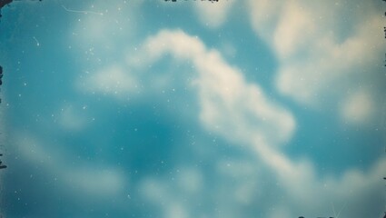Wall Mural - soft blue cloudy background texture with a dreamy blurred effect ideal for creative design projects 