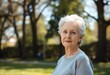 © iushakovsky - Outdoor portrait of an elderly woman in natural light