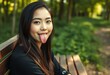 © iushakovsky - Photorealistic portrait of a woman with tongue outside
