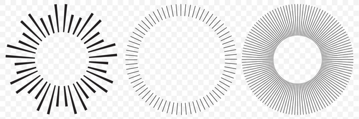 Wall Mural - comic book black and white radial lines background. superhero action explosion, anime comic manga fa