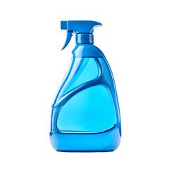 Vibrant Blue Cleaning Spray Bottle, Ready for Use