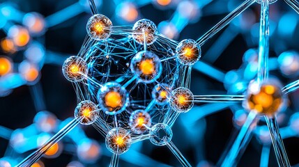 Molecular structure network; science background