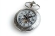 © Alena - A silver pocket watch with Roman numerals, great for formal or vintage-themed occasions