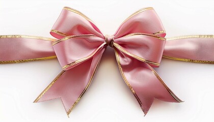 Wall Mural - pink ribbon bow