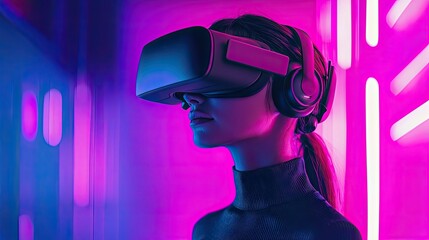Aufkleber - an advanced VR headset featuring lightweight design and immersive technology.