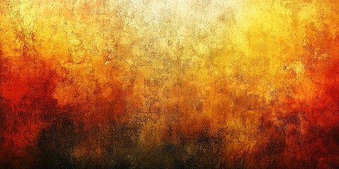 Aufkleber - A visually striking abstract design utilizes grunge textures to emphasize the tactile and imperfect nature of surfaces, blending bold and subdued hues for a dramatic and