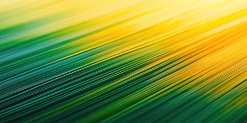 Fototapete - a linear gradient blend with smooth transitions from green to yellow, focusing on the crisp, clean lines and vibrant tones.