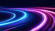 © ChimE - Experience the captivating beauty of abstract vector glitter lights, igniting your imagination with vibrant hues and speed.