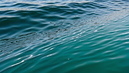 Wall Mural - serene gradient of ocean blues to refreshing teals