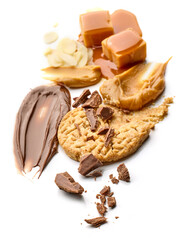 Wall Mural - various caramel and chocolate products