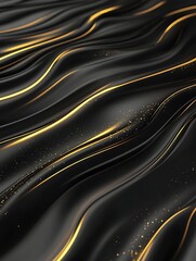 Poster - A vibrant abstract liquid background featuring deep blue hues, perfect for artistic and design projects.