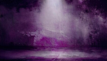 Fototapete - dramatic purple textured background with light rays creating soft gradient, ideal for creative designs and visuals