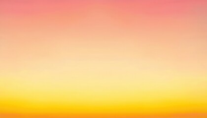 Aufkleber - smooth gradient of yellow and pink tones with soft color transition, suitable for background or minimalist design use