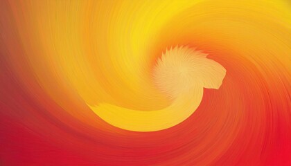 Leinwandbilder - vibrant swirling orange and yellow abstract spiral pattern, circular motion, warm tones, modern art, energy flow, dynamic design