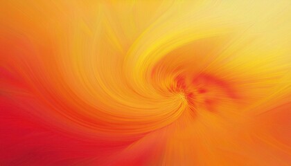 Leinwandbilder - vibrant swirling orange and yellow abstract spiral pattern, circular motion, warm tones, modern art, energy flow, dynamic design