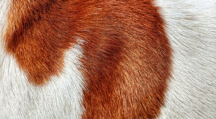 Wall Mural - fox fur texture