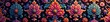 © intothestar - Intricate, flowing damask design with rich color tones, wall, home decor, style