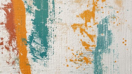 Aufkleber - Composition of soft pencil strokes depicting abstract textures with vibrant colors and subtle details in a contemporary art style