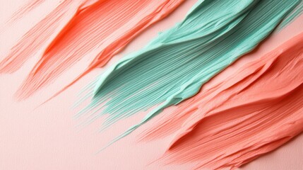 Aufkleber - Elegant composition of pencil strokes showcasing soft pastel hues on smooth canvas in an artistic arrangement