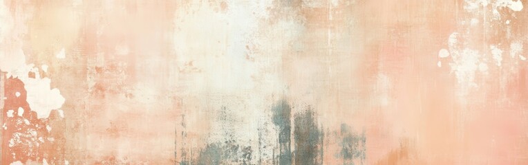 Wall Mural - Subtle pastel grunge background for creative inspiration and calming ambience in art and design projects