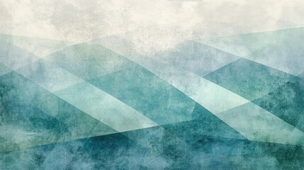 Aufkleber - Geometric patterns create a modern backdrop with soft color gradients and sharp angles for creative projects